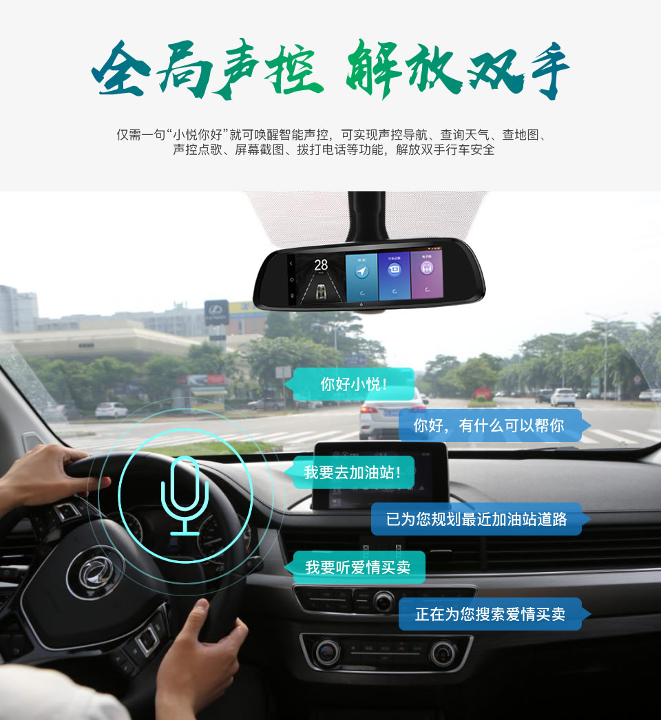 全局聲控，解放雙手