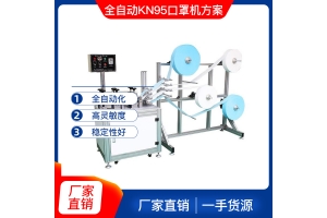 全自動(dòng)KN95口罩機(jī)方案