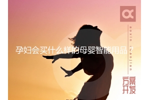 孕婦會(huì)買(mǎi)什么樣的母嬰智能用品？